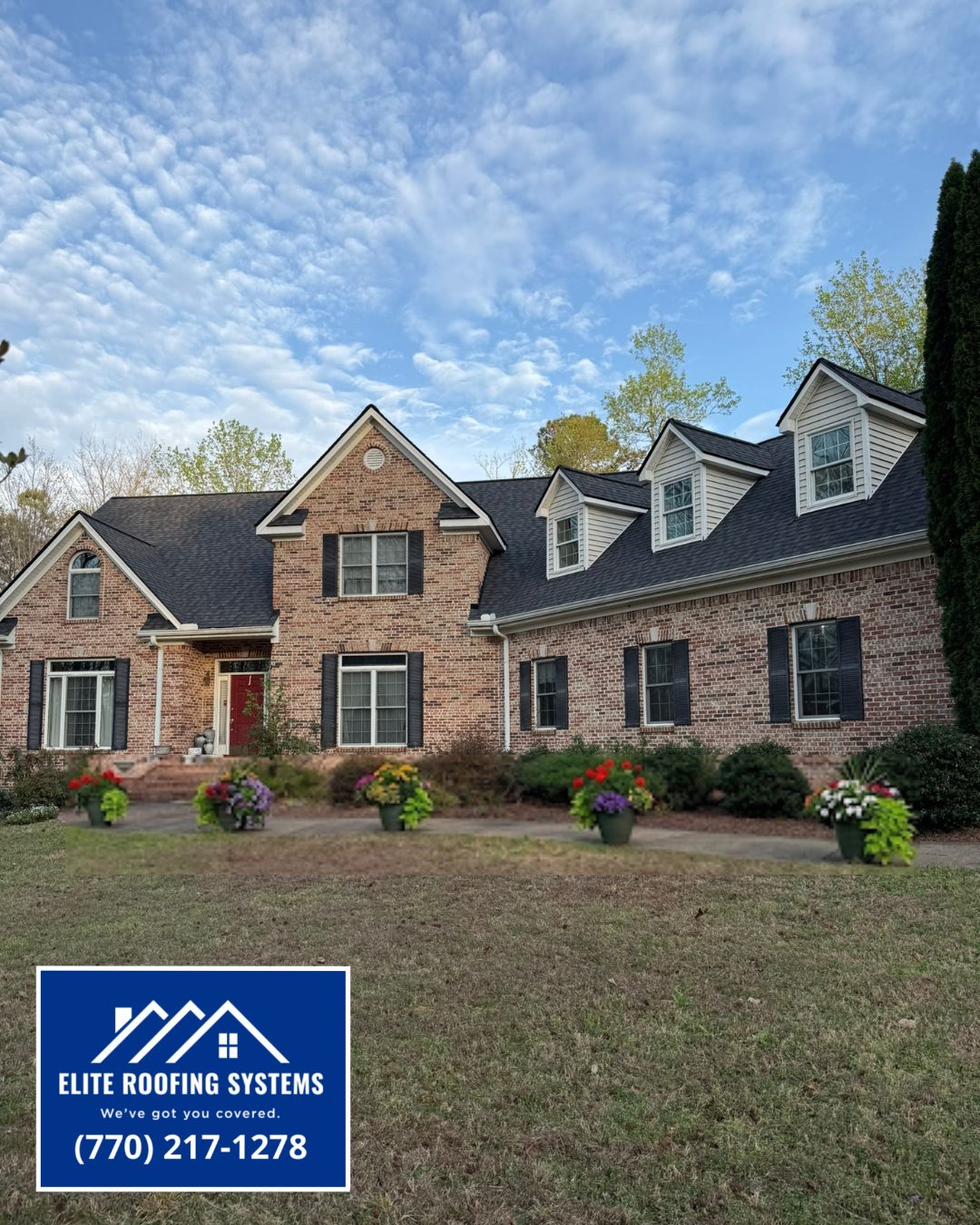 Roof & Gutter Replacement After Hail Storm Damage in Jasper, Georgia